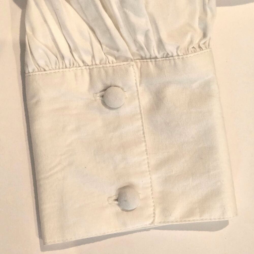 NWT River Island UK White Cotton Ruffle Eyelet Button-Up Mini Dress UK 14 US 10 - Picture 5 of 11